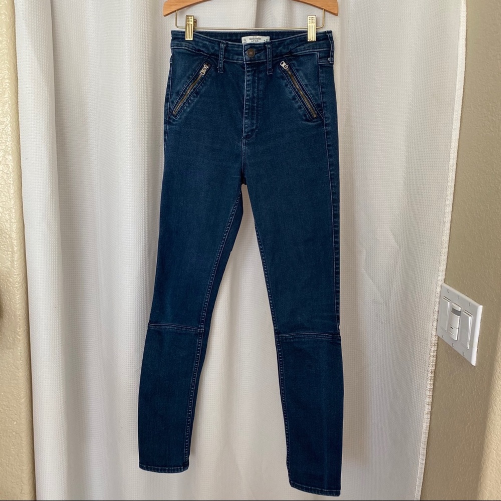 Abercrombie High Rise Skinny Jeans